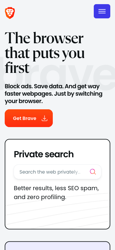 Brave Browser Celular