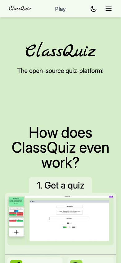 Classquiz Celular