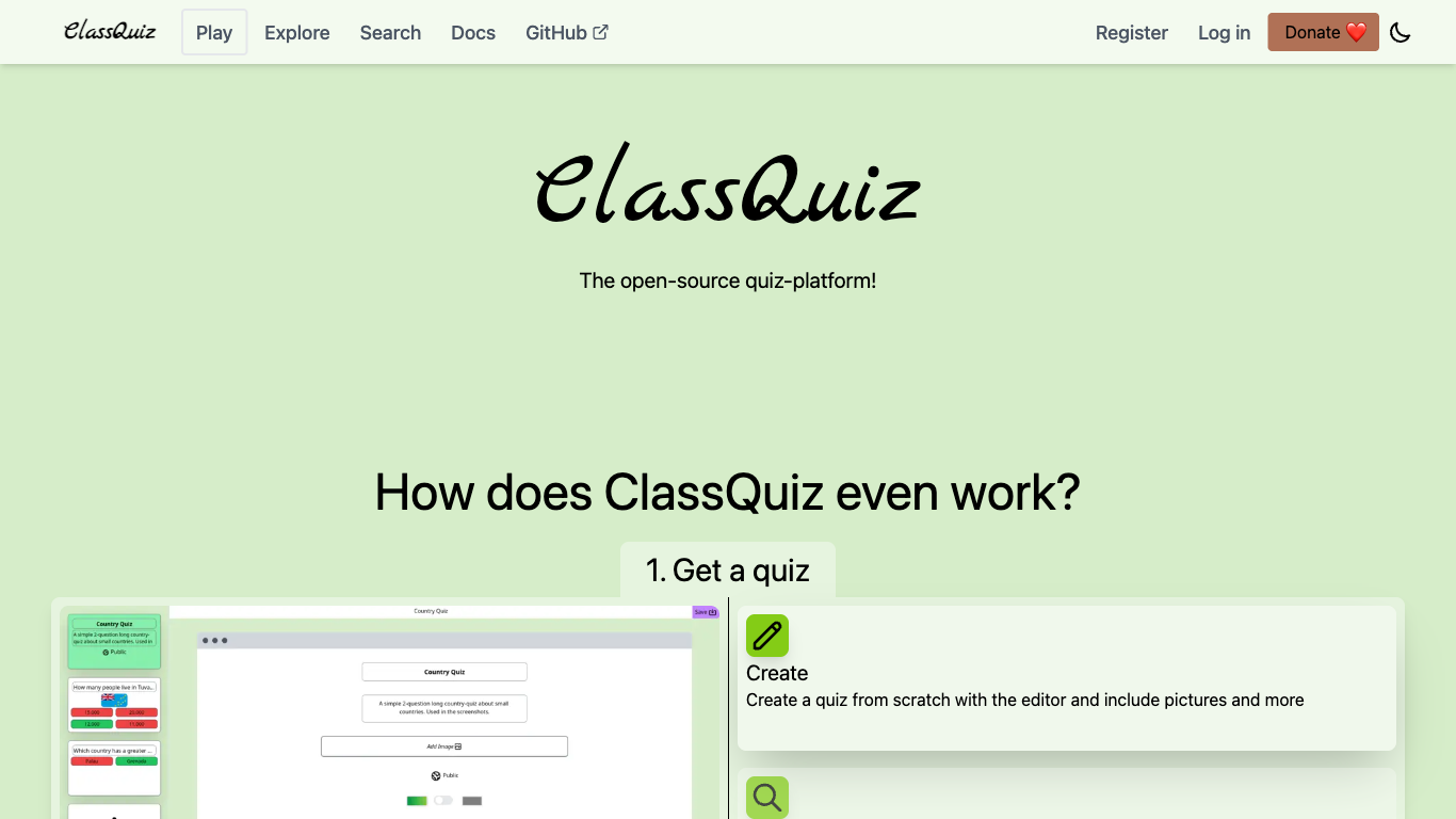 Classquiz Screenshot