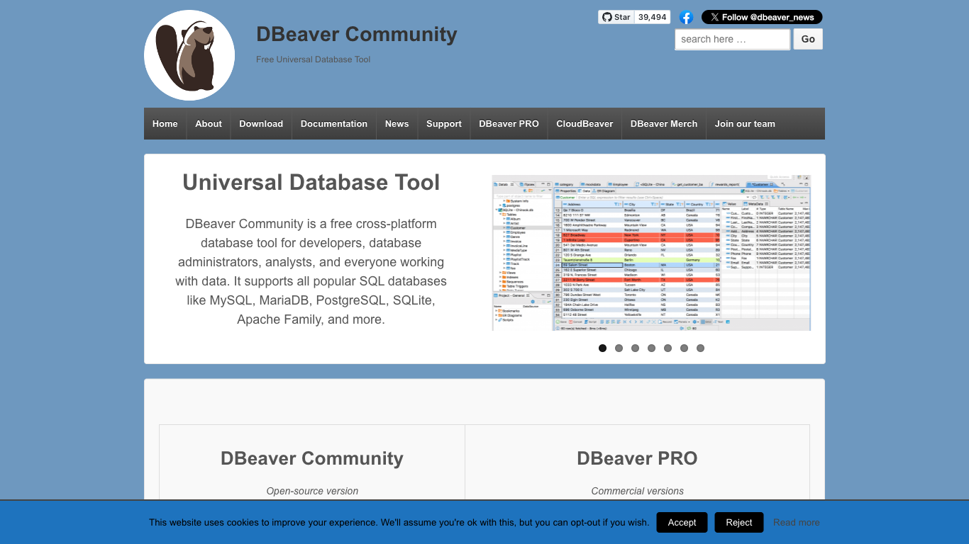 Dbeaver Screenshot