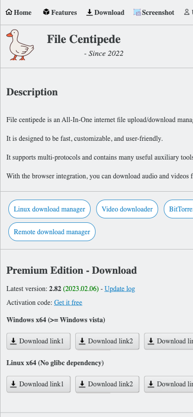 File Centipede Celular