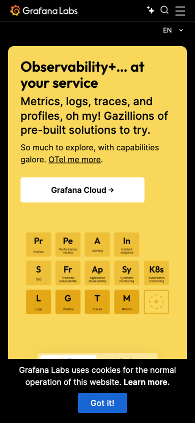 Grafana Celular