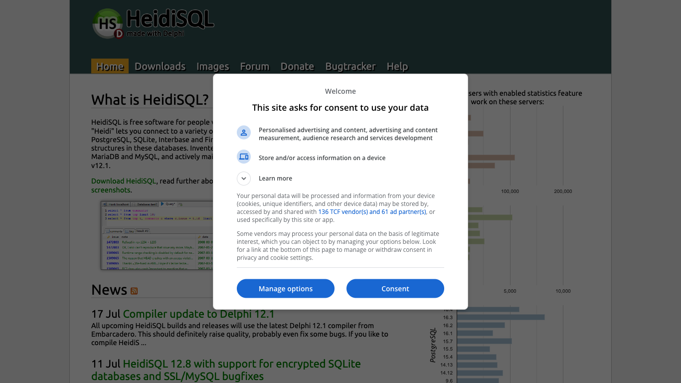 Heidisql Screenshot