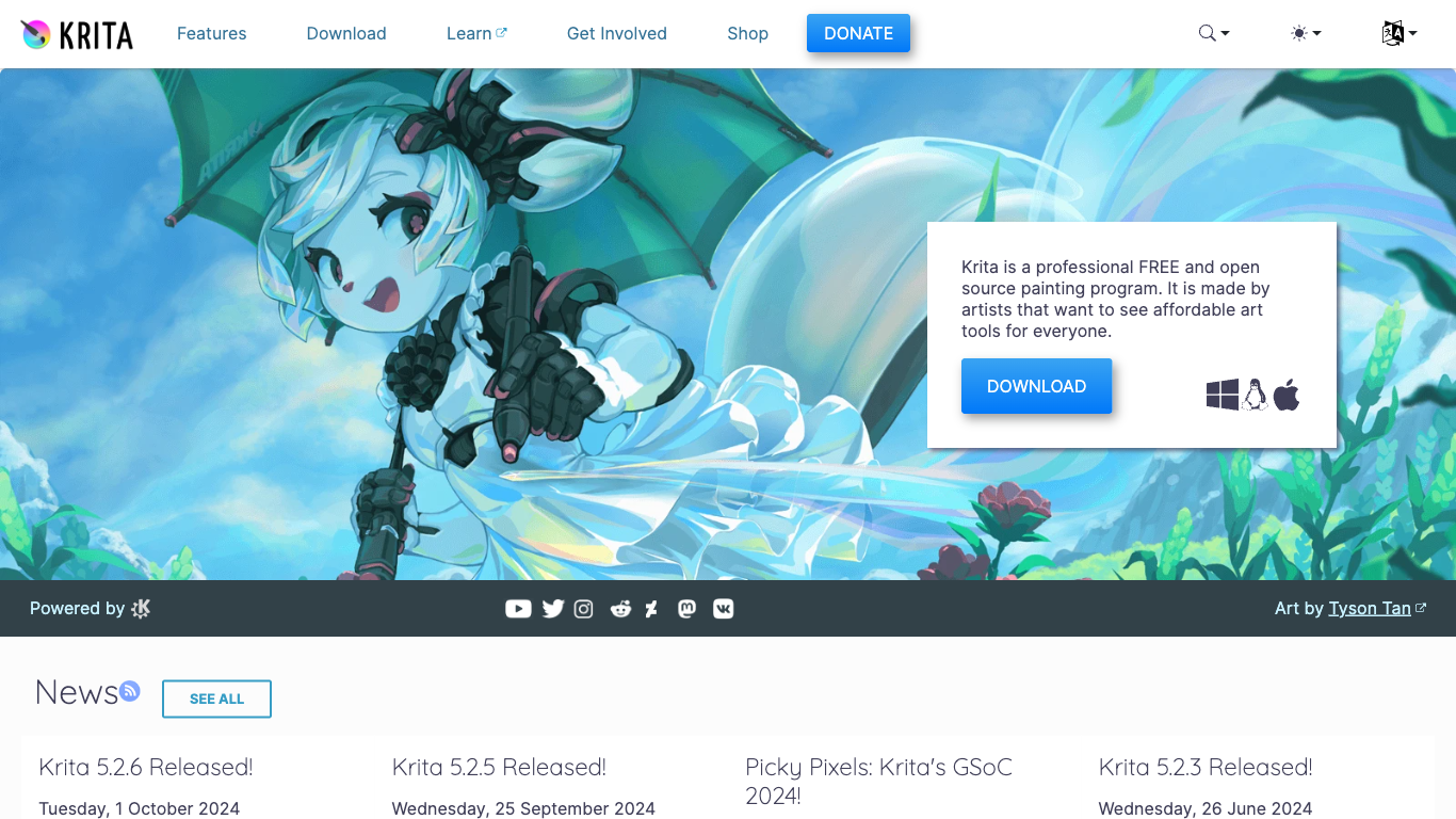 Krita Screenshot