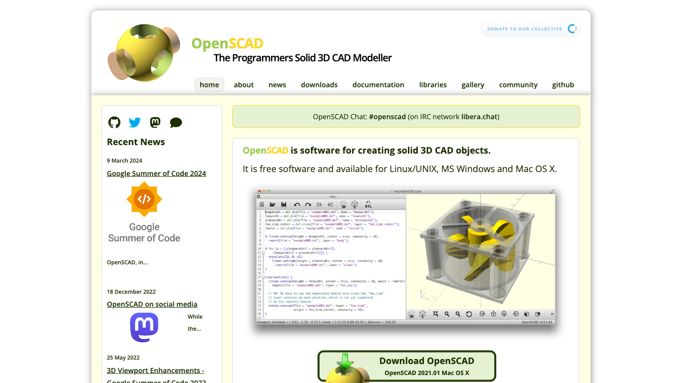 Openscad Screenshot