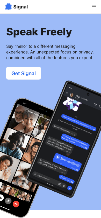 Signal Android Celular