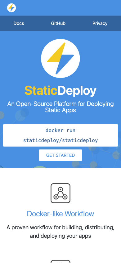 Staticdeploy Celular