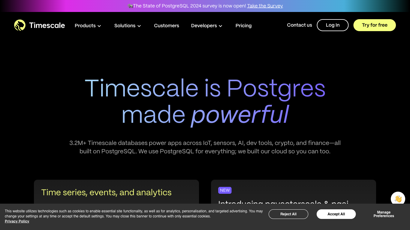 Timescaledb Screenshot