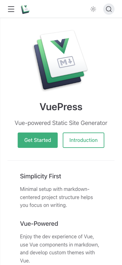 Vuepress Celular